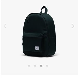 Herschel mid-volume scarab black backpack lightly used
